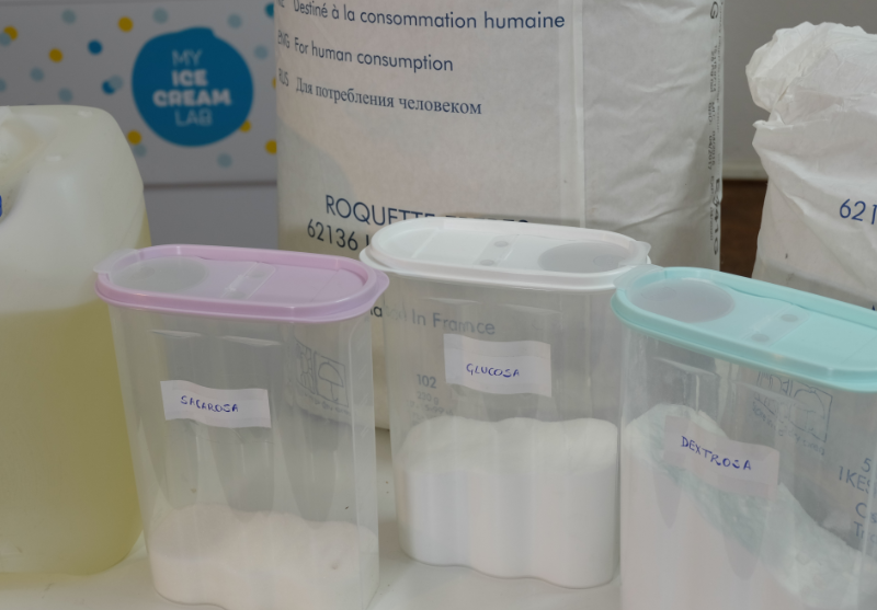 Foto de sacarosa, glucosa y dextrosa Foto de sacarosa, glucosa y dextrosa